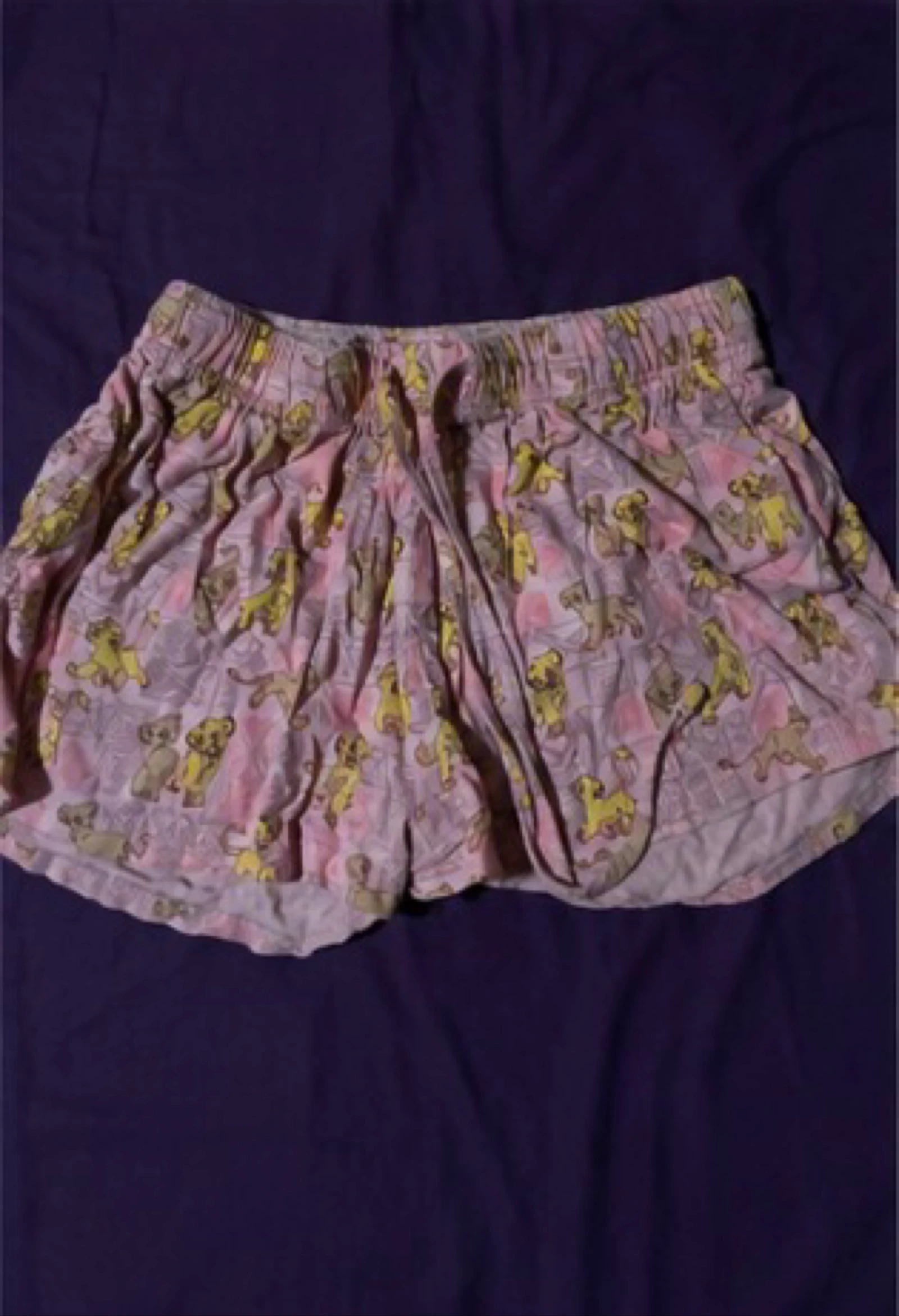 Disney The Lion King Pink 2-Piece Pajamas Size 40 Women Simba Nala – photo 3
